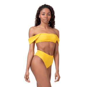 Miami Retro Bikini vrchní díl yellow M - NEBBIA