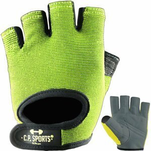 Fitness rukavice Power neonové S - C.P. Sports