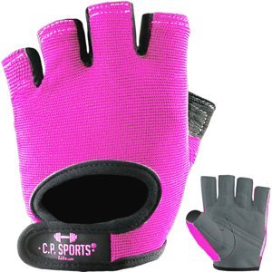Fitness rukavice Power růžové M - C.P. Sports
