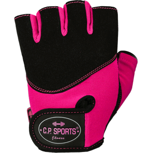 Fitness rukavice Iron růžové S - C.P. Sports