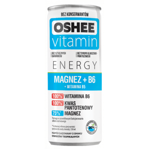 Vitamínový energy drink s hořčíkem 250 ml - OSHEE