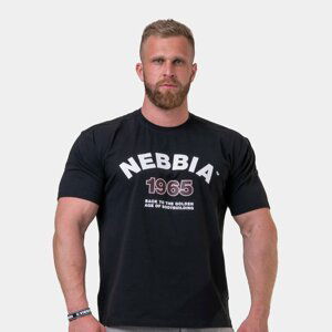 Tričko Golden Era Black XL - NEBBIA