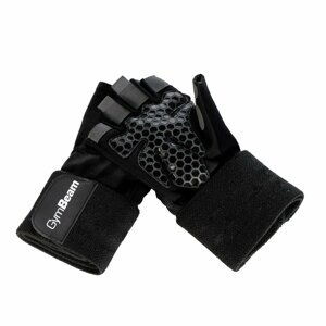 Dámské fitness rukavice Guard black L - GymBeam