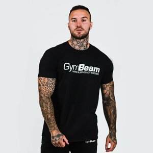 Tričko Make Muscles Black XXXL - GymBeam