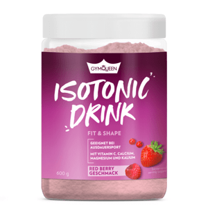 Isotonický nápoj 600 g červené bobule - GYMQUEEN