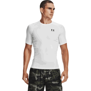 Kompresní tričko HG Armour Comp SS White M - Under Armour
