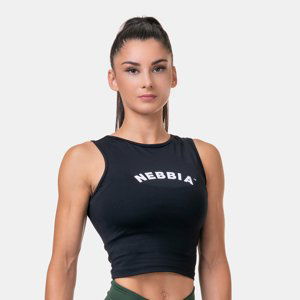 Dámské tílko Fit & Sporty Black XS - NEBBIA