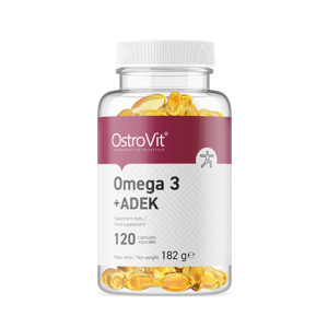 Omega 3 + ADEK 120 kaps. - OstroVit