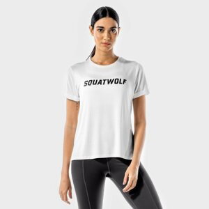 Dámské tričko Iconic White L - SQUATWOLF