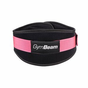 Fitness neoprenový opasek LIFT Black & Pink XS - GymBeam