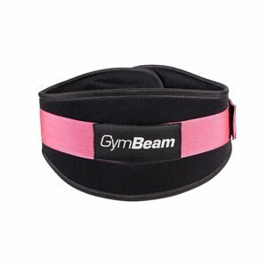Fitness neoprenový opasek LIFT Black & Pink L - GymBeam