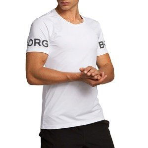 Pánské Tričko Borg Tee Brilliant White L - Björn Borg