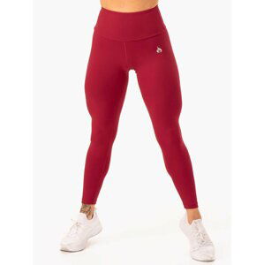 Dámské legíny Staples Scrunch Bum Wine Red S - Ryderwear