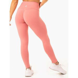 Dámské legíny Staples Scrunch Bum Rose Pink L - Ryderwear