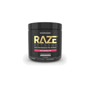 Předtréninkový stimulant Raze Extreme 360 g modrá malina - The Protein Works