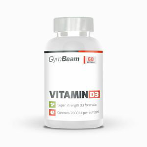Vitamín D3 2000 IU 240 kaps. bez příchuti - GymBeam