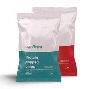 Proteinové čipsy 7 x 40 g mořská sůl - GymBeam