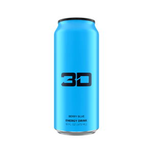 3D Energy Drink 12 x 473 ml cukrová vata - 3D Energy