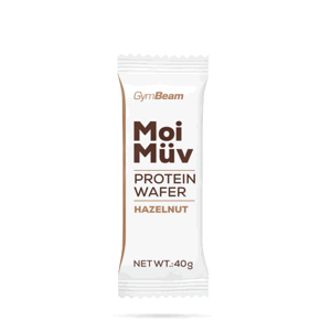 MoiMüv Protein Wafer 40 g lískový ořech - GymBeam