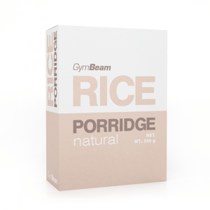 Rýžová kaše 5 x 500 g přírodní - GymBeam