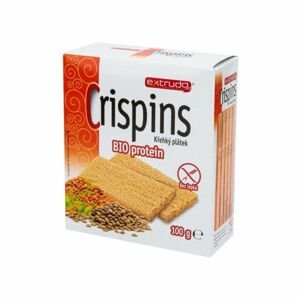 BIO Crispins proteinový chléb 14 x 100 g - EXTRUDO