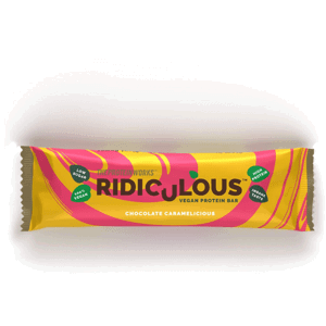 Ridiculous Vegan Protein Bar 25 x 47 g čokoláda karamel - The Protein Works