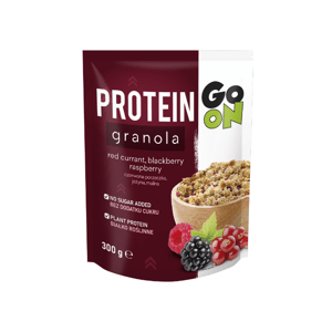Proteinová granola 8 x 300 g lískový ořech, mandle, čokoláda - Go On
