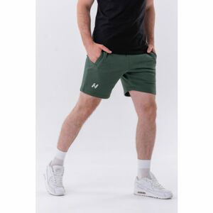 Pánské šortky Relaxed-fit Dark Green M - NEBBIA