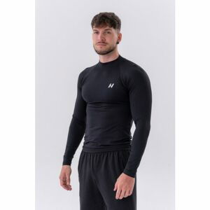 Pánské tričko Long-Sleeve Active Black XXL - NEBBIA