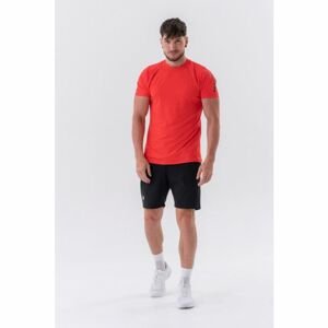 Pánské Tričko Sporty Fit Essentials Red L - NEBBIA