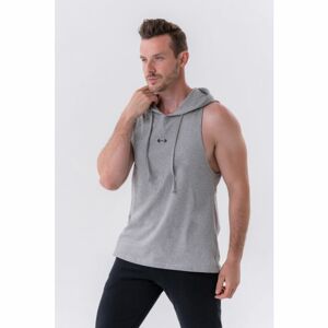 Pánské tílko Hoodie Light Grey XXL - NEBBIA