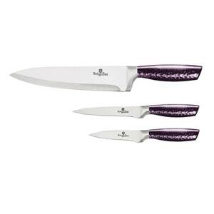 Berlingerhaus Sada nožů nerez 3 ks Purple Eclipse Collection BH-2675