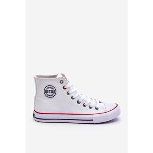 Big Star Shoes Dámské klasické vysoké tenisky Big Star T274026 Bílé 41, Bílá