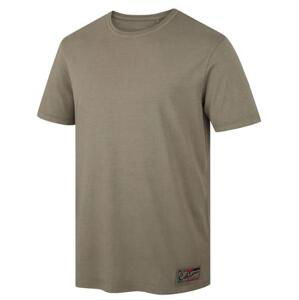 Husky Pánské bavlněné triko Tee Base M dark khaki M