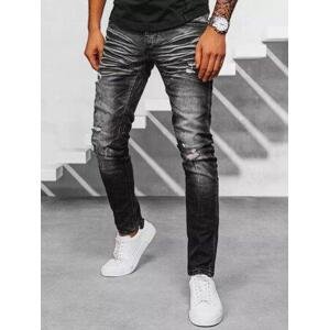 Dstreet Černé pánské džínové kalhoty UX3949 s30
