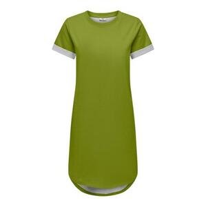 Jacqueline de Yong Dámské šaty JDYIVY Regular Fit 15174793 Lima Bean Green S