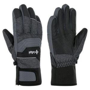 Kilpi Lyžařské rukavice SKIMI-U tmavě šedé Velikost: XL, DGY