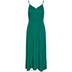 Pieces Dámské šaty PCNYA Long Line Fit 17135286 Pepper Green L