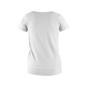 Tričko CXS EMILY, dámské, krátký rukáv, bílá, vel. 3XL, XXXL