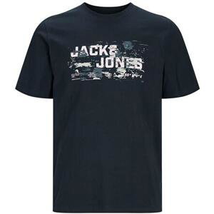 Jack&Jones Pánské triko JCOOUTDOOR Regular Fit 12262560 Navy Blazer L