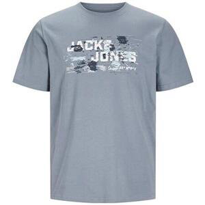 Jack&Jones Pánské triko JCOOUTDOOR Regular Fit 12262560 Flint Stone XXL