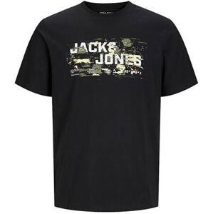 Jack&Jones Pánské triko JCOOUTDOOR Regular Fit 12262560 Black S
