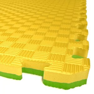 Tatami puzzle StrongGear - měkká Barva: zeleno/žlutá, Tloušťka: 3 cm