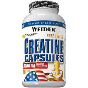 EXP 12/2023 Weider, Pure Creatine Capsules Varianta: 200 kapslí