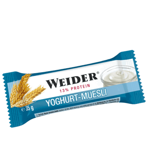 Weider, 13% Protein Fitness Bar, JOGURT-MÜSLI Varianta: 35g