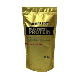 Bear Foot Nutrition Bear Foot Bear Power Protein 1000g, syrovátkový koncentrát CFM, izolát a hydrolyzát Varianta: Karamel