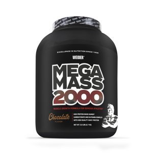 Weider Mega Mass 2000, 2700 g, sacharidovo-proteinový prášek Varianta: Vanilla