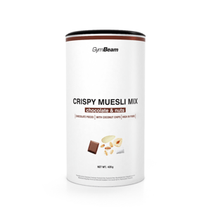 Crispy Muesli Mix - GymBeam Množství: 420g, Příchuť: Čokoláda oříšky
