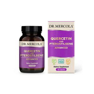 EXP 10/2023 Quercetin, Pterostilben Advanced, 180 kapslí - DR. MERCOLA