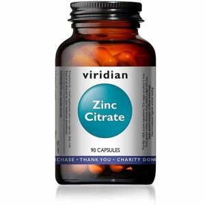 Zinc Citrate 90 kapslí (Zinek) - Viridian